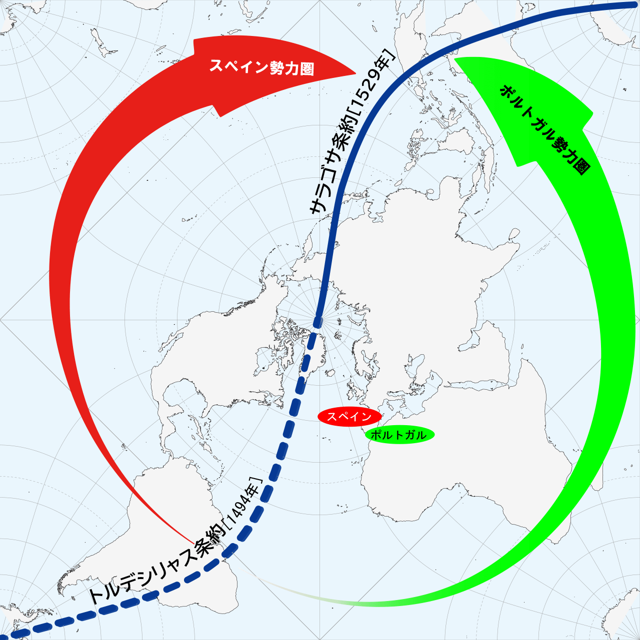 植民地政策の始まり まずはポルトガルとスペインのトルデシリャス条約 Sdgsで世界の問題を考える